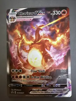 Pokemon TCG Charizard VMAX SWSH261 Black Star Promos Holo Card NM Condition - Image 1