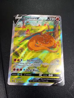 Pokemon TCG Charizard v SWSH260 Promo Card - Image 1