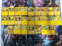 25 Different Pikachu Pokemon TCG Card Lot - Sun & Moon XY + More - Image 1