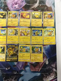 25 Different Pikachu Pokemon TCG Card Lot - Sun & Moon XY + More - Image 3
