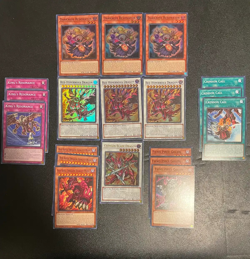 Red Dragon Archfiend Deck Core 19 Cards | BLZD-EN Blazing Dominion - Image 1