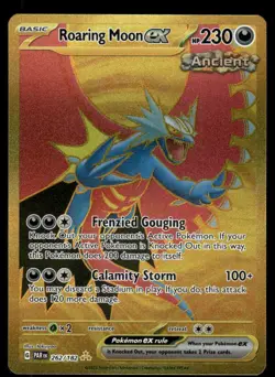 Pokemon Cards Roaring Moon ex 262/182 Paradox Rift Hyper Rare NM *3 - Image 1