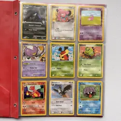 Pokemon Card Binder Collection Lot 72 Cards Including Vintage and Pikachu - Image 1