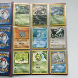 Pokemon Card Binder Collection Lot 72 Cards Including Vintage and Pikachu - Image 2