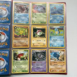 Pokemon Card Binder Collection Lot 72 Cards Including Vintage and Pikachu - Image 4