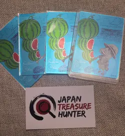 ONE PIECE Metakira Card Luffy Watermelon NatsuComi 2026 Eiichiro Oda Sign Promo - Image 2
