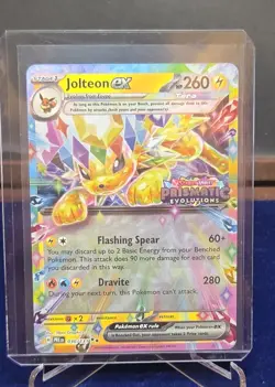 Jolteon ex - (Prismatic Evolutions Stamp) 030/131 Miscellaneous Cards & Products - Image 1