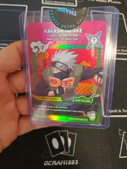 Kakashi Hatake 137/130V Exclusive Promo Card English Mint - Image 1