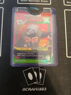 Kakashi Hatake 137/130V Exclusive Promo Card English Mint - Image 2