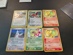 Pokemon TCG 6-Card 2006 Reverse Holo Lot - Numel, Meganium, Zangoose **Damaged** - Image 1