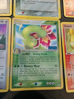 Pokemon TCG 6-Card 2006 Reverse Holo Lot - Numel, Meganium, Zangoose **Damaged** - Image 4