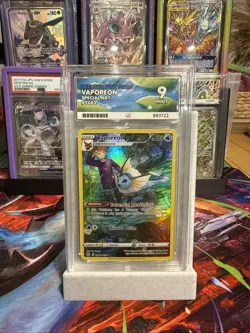 Pokemon TCG Vaporeon TG02/TG30 Brilliant Stars Trainer Gallery ACE 9 - Image 1