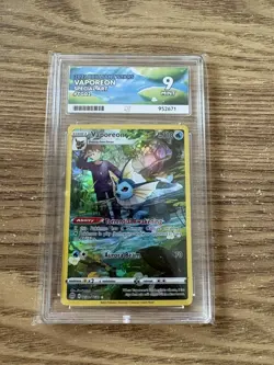 Pokemon TCG Vaporeon TG02/TG30 Brilliant Stars Trainer Gallery ACE 9 - Image 1
