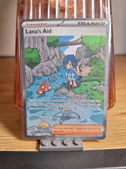 Lana's Aid - 219/167 - SIR - Twilight Masquerade - Pokemon Card - NM/M - Image 1