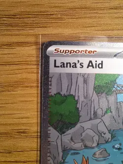 Lana's Aid - 219/167 - SIR - Twilight Masquerade - Pokemon Card - NM/M - Image 5