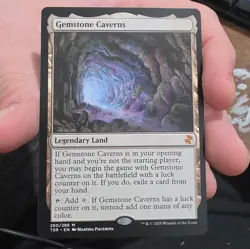 Gemstone Caverns TSR 280/289 Timeshifted Foil Mythic Legendary Land MTG - Image 1