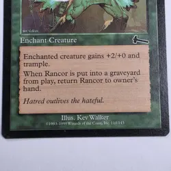 MTG Magic the Gathering Rancor (110/143) Urza's Legacy LP - Image 3