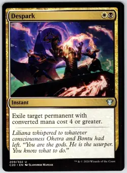 Despark 209 Uncommon Commander 2020 Magic: The Gathering Near Mint - Image 1
