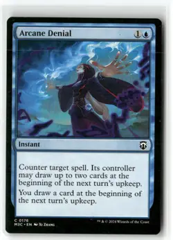 Arcane Denial 176 Common Commander: Modern Horizons 3 Magic: The Gathering NM - Image 1