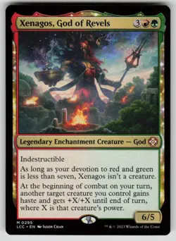 Xenagos, God of Revels Mythic Commander: The Lost Caverns of Ixalan 295 MTG NM - Image 1