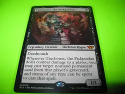 MTG Tinybones, the Pickpocket Outlaws of Thunder Junction Regular - Image 1