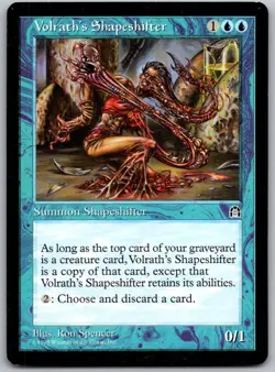 Volrath's Shapeshifter Rare Stronghold Magic: The Gathering Lightly Played - Image 1