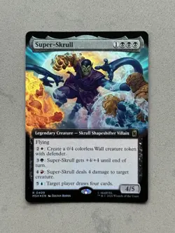 Super-Skrull (Extended Art) FOIL MTG R Marvel Super Heroes 409 Zoltan Boros - NM - Image 1