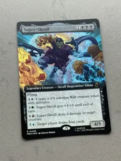 Super-Skrull (Extended Art) FOIL MTG R Marvel Super Heroes 409 Zoltan Boros - NM - Image 3