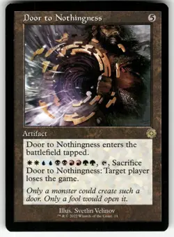 Door to Nothingness 14 The Brothers' War Magic: The Gathering NM - Image 1