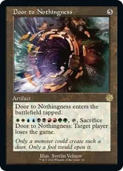 Door to Nothingness 14 The Brothers' War Magic: The Gathering NM - Image 3
