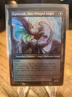 MTG Magic the Gathering Final Fantasy Sephiroth, Fabled SOLDIER Foil #0115 NM - Image 2