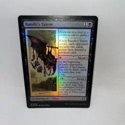 Bandit's Talent 83 Uncommon Bloomburrow Magic: The Gathering Foil Lightly Played - Image 1