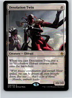 Magic the Gathering Desolation Twin Battle for Zendikar MTG Free Shipping! - Image 1