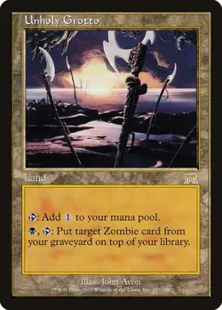 Unholy Grotto ONS LP MTG - Image 1