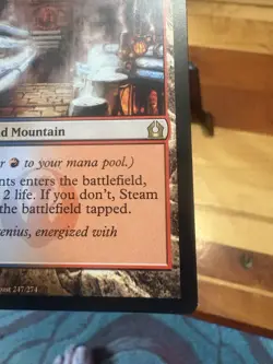 Magic the Gathering MTG - Steam Vents 247/274 2012 - Image 3