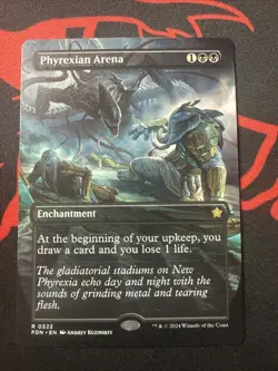 Phyrexian Arena (Borderless) Foundations Regular - Image 1