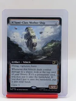N'Yami-Class Mother Ship [Extended Art] #444 Magic Marvel Super Heroes Commander - Image 1