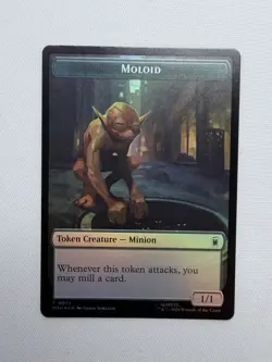 MTG Wall(01)/Moloid(13) Marvel Super Heroes Foil Token M/NM - Image 2