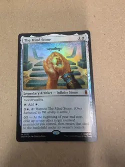 MTG The Mind Stone Mythic Marvel Super Heroes NM - Image 1