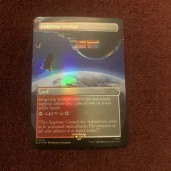Inspiring Vantage (1375) Secret Lair Foil NM+ Unplayed Magic The Gathering MTG - Image 1