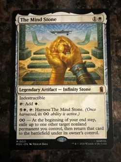 The Mind Stone Marvel Super Heroes Regular MTG M/NM M0021, Pack Fresh - Image 1