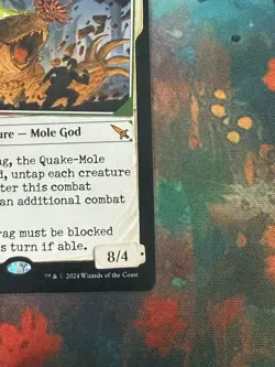 Anzrag, the Quake-Mole M Showcase Regular #356 | MKM Murders at Karlov Manor MTG - Image 4