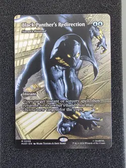 Narset's Reversal "Black Panther's Redirection" - Extended Art MAR NM MTG - Image 1