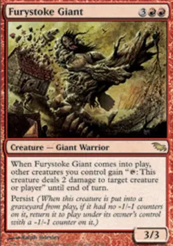1x Furystoke Giant Heavy Play MTG Magic - Kid Icarus - - Image 1