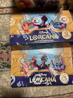 Disney Lorcana Into The Inklands Lot (Booster boxes x2, Packs x10, Plus More) - Image 4