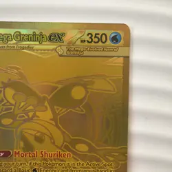 Mega Greninja ex 122/086 Mega Hyper Rare ME04: Chaos Rising Pokemon NM/MINT - Image 3