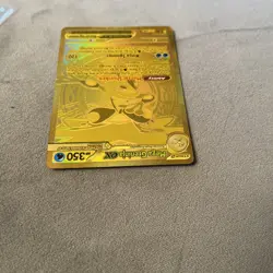 Pokemon TCG GOLD Mega Greninja EX 122/086 Chaos Rising Mega Hyper Rare MINT! - Image 5