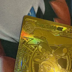 Pokemon TCG GOLD Mega Greninja EX 122/086 Chaos Rising Mega Hyper Rare MINT! - Image 4