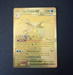 Pokemon TCG Mega Greninja EX Chaos Rising Hyper Rare 122/086 - Image 1