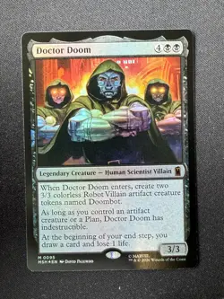 Doctor Doom (FOIL) - Marvel Super Heroes (Magic) NM - Image 1